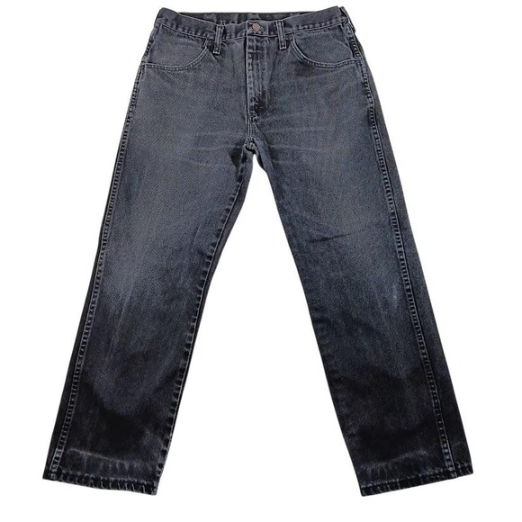 Rustler Other - Rustler Jeans Mens 33x29 Gray Charcoal Wash Regular Fit Straight Leg Denim Pants